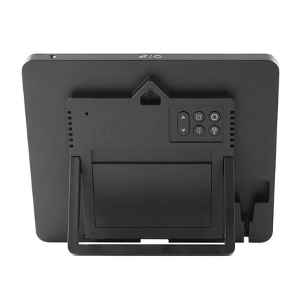 Smart Indoor & Outdoor Weather Display with Dual Alarm Clock, Lunar Data, and Wireless Sensors