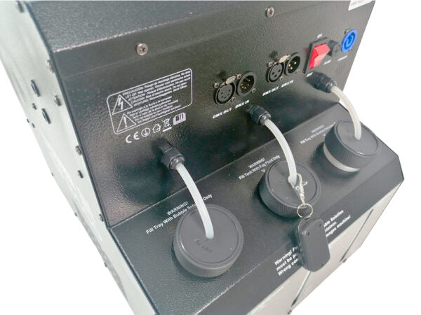 Bubble Smoke Party Machine with LED Lights for Events