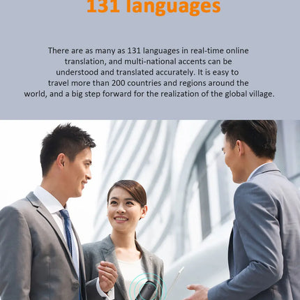 Portable AI Scan Translator Pen with Voice Translation 134 Languages Type-C Rechargeable