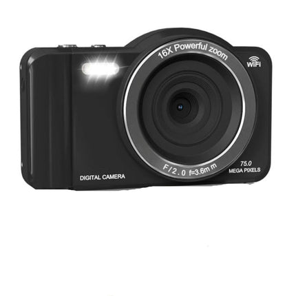 75MP 4K Digital Camera with Autofocus, 16X Digital Zoom, 2.8 Inch HD Touchscreen & Dual Cameras