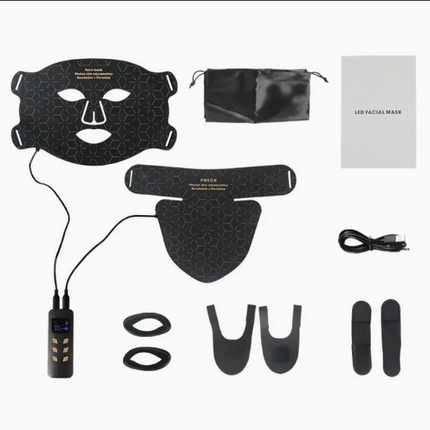 Skin LED Relaxation Mask for Face Neck 480 Lights Anti Aging Rejuvenation
