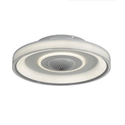 Bladeless LED Light Fan with HEPA 11 Filter, Plasma Ion Air Purification & 3000lm Light