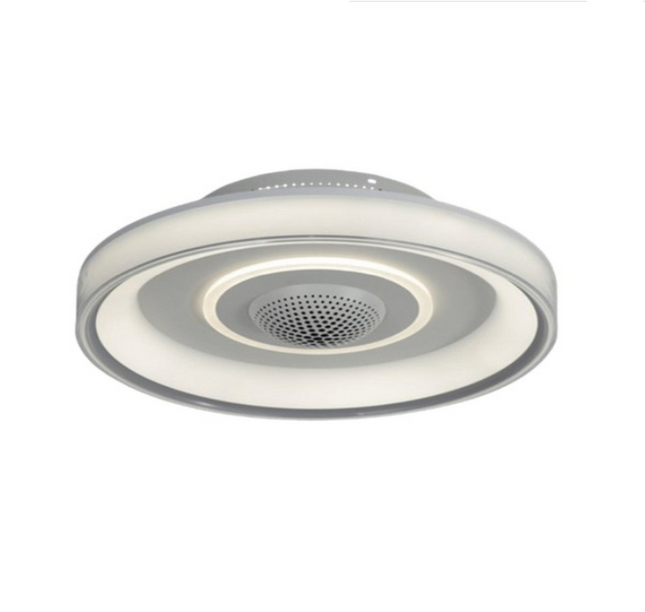 Bladeless LED Light Fan with HEPA 11 Filter, Plasma Ion Air Purification & 3000lm Light