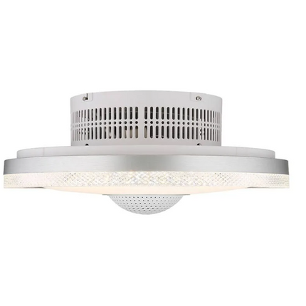 Bladeless LED Light Fan with HEPA H11 Air Purification, Plasma Ion & 5.7m/s Airflow