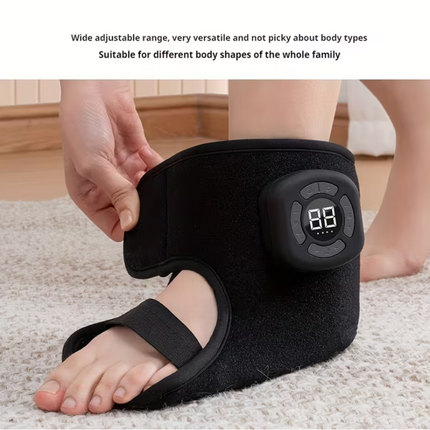 Portable Electric Foot & Ankle Massager with Infrared Heat and Compression