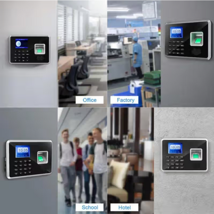 Fingerprint Time Attendance Device with 1000 User Capacity and USB Data Export