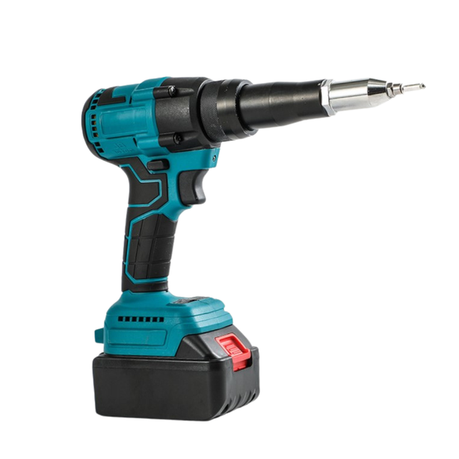 21V Lithium-Powered Rivet Tool with Brushless Motor for Heavy-Duty Assembly