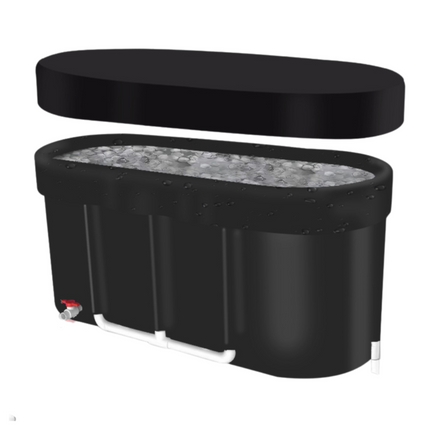 Premium Insulated Ice Bath Tub for Athletes – Portable Foldable Cold Plunge Recovery Pool