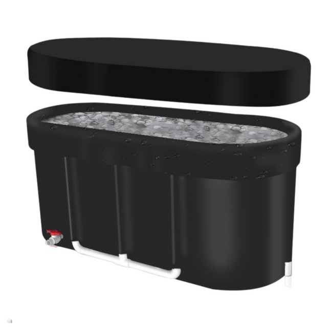 Premium Insulated Ice Bath Tub for Athletes – Portable Foldable Cold Plunge Recovery Pool