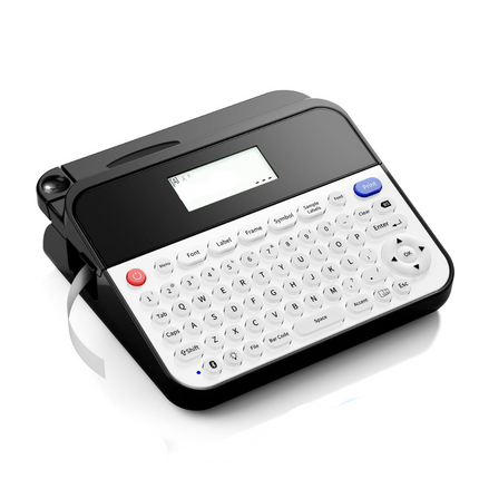 Portable Thermal Transfer Label Printer with 1200mAh Battery & 203 DPI High Resolution