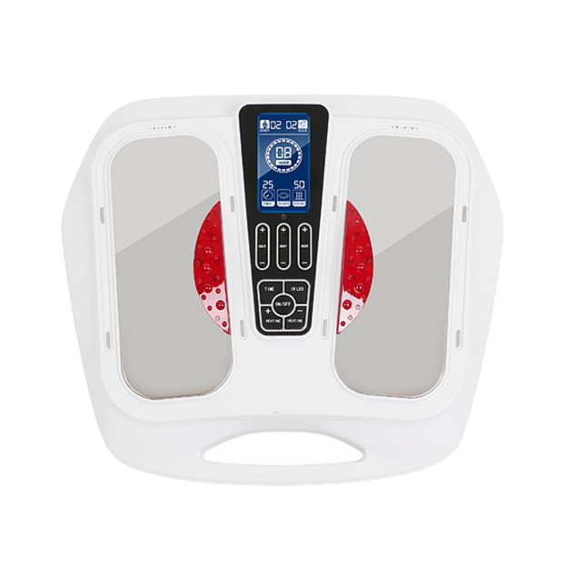 Cordless Foot Massager with Heat Relaxation & 25 Modes – Adjustable Intensity, Wireless Control