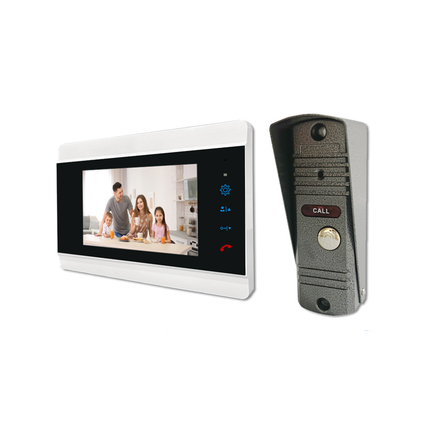 Smart Video Doorbell Intercom System with 10 Inch IPS Display, Tuya App, Night Vision & Weather Display
