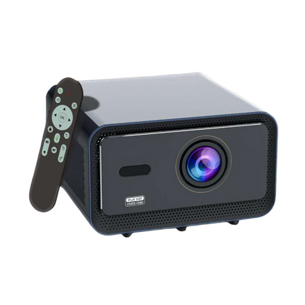 Compact Smart Projector 1080p Full HD 1000 Lumens 4K Playback & Wireless Mirroring