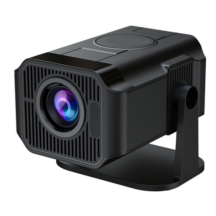 Portable Android Projector 200 ANSI Lumens, 720P HD with Auto Focus and 120" Display