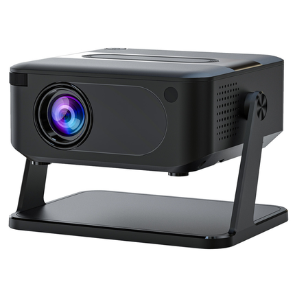 Portable Android Projector 720P with 200 ANSI Lumens, 360° Adjustable Stand and WiFi