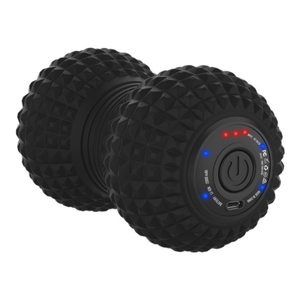 Portable Peanut Vibration Massage Ball for Muscle Back Comfort Relief 3 Speeds Pulsation Rechargeable