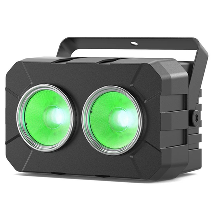 RGBW COB LED Stage Par Light – 2-Eye DMX512 & Sound-Activated Party and Event Lighting