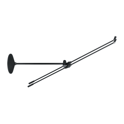 Dual Gooseneck Conference Microphone with Height-Adjustable Stand for Clear Voice Capture
