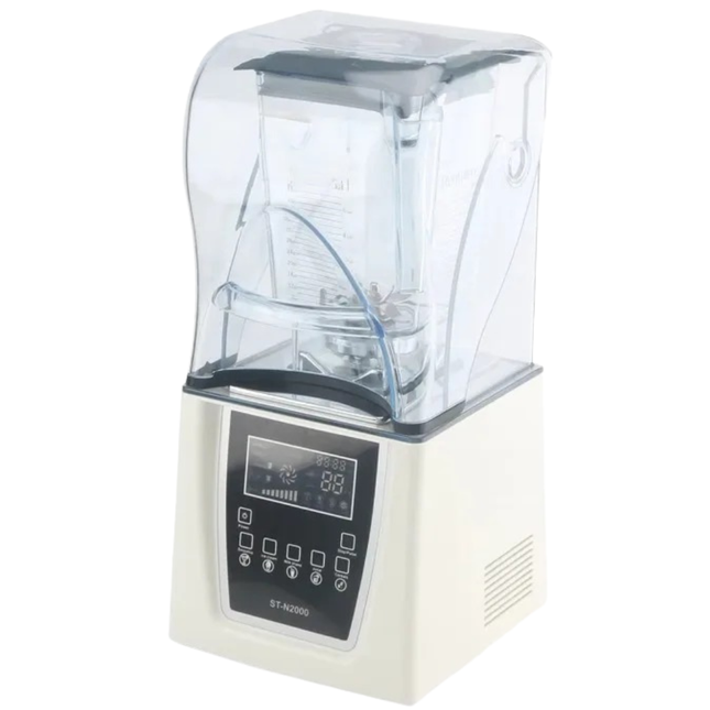 Heavy Duty Commercial Blender 1800W with Soundproof Cover 1300ml