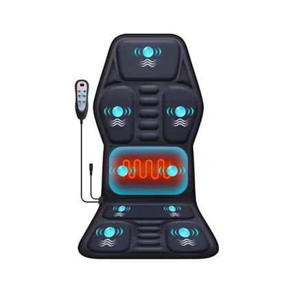Car and Home Massage Seat Cover with 7 Vibration Motors