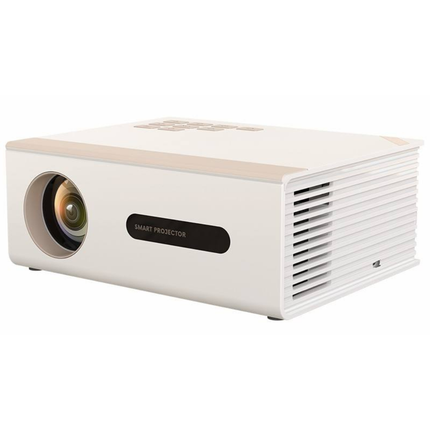 Compact 150 ANSI Lumens Projector, 720P Supported, Integrated Android 9.0 and 5W Speaker