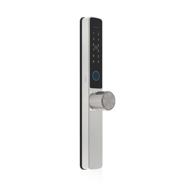 Smart Fingerprint Door Lock with WiFi App Control, Password & Card Entry, IP66 Outdoor Use