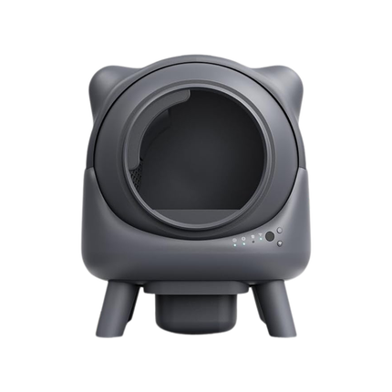 Automatic Self-Cleaning Cat Litter Box with Open Design and Odour Control