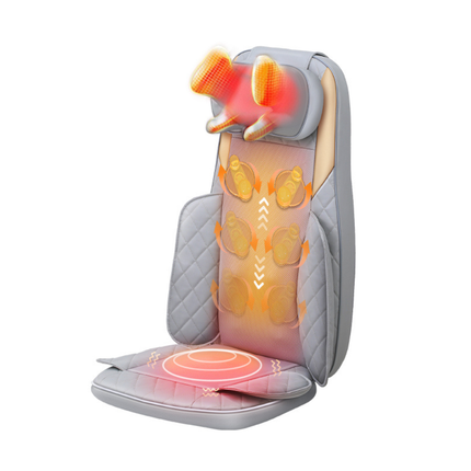 Deep Kneading Massage Mat with Adjustable Intensity & Heat Relaxation