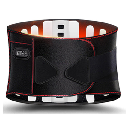Portable Electric Heat Belt Wrap with Soothing Vibration Massage