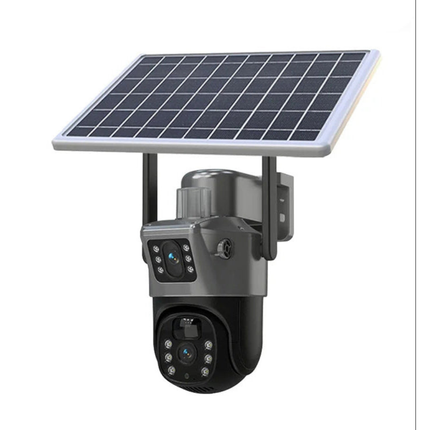 Wireless 4MP Solar Powered 4G Outdoor Surveillance Camera with Smart Tracking