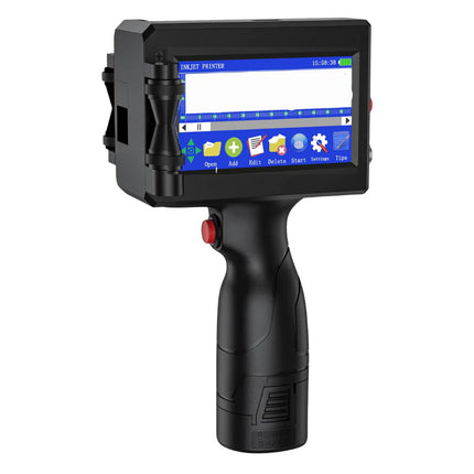 Smart Portable Inkjet Coding Printer – 28 Languages, Adjustable Print Size, HD Output with Touch Display