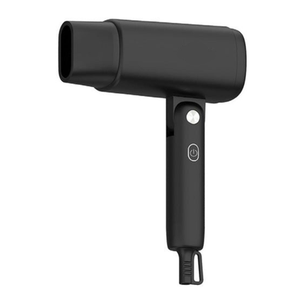 Portable Folding Hair Dryer 1875W Fast Dry Ionic Care with Auto Power Off and Rotatable Airflow Head