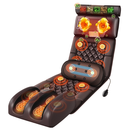 4-in-1 Full-Body Massage Mat with Neck, Back, Waist, and Leg Relaxation