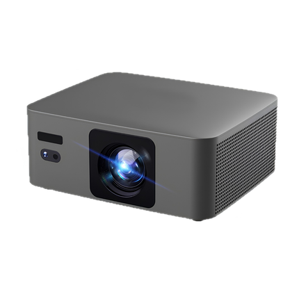 Compact 1080P WiFi Projector with Auto Keystone, Android OS and Dual Speakers