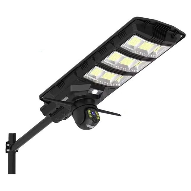4MP 2K Solar PTZ Security Camera with Motion Detection and Street Light