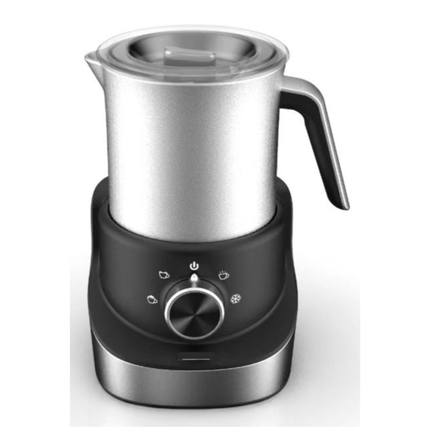 Electric Milk Steamer & Frother Machine, Professional Stainless Steel Jug for Silky Smooth Foam