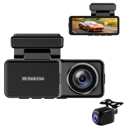 Smart Vehicle Dashboard Camera 4K Recording with Wireless App Control and 3.2” Display – Black