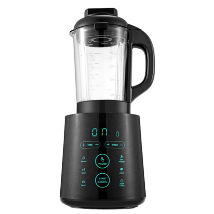 1200W Heating Blender with Self Cleaning Function and 1.8L Jug for Soup and Juice
