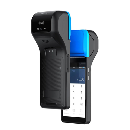 Smart Android 11 POS Terminal with 58mm Printer Handheld for Retail & Inventory