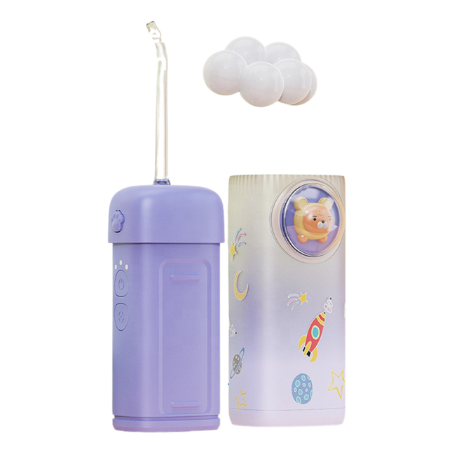 Portable Rechargeable Water Flosser with 2 Cleaning Modes and Detachable 120ml Tank