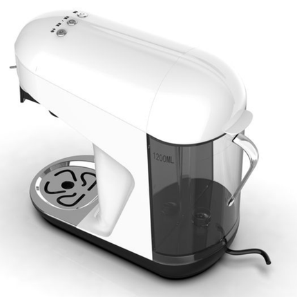 Multi-Functional Coffee Maker for Grounds & Capsules, Compact Design
