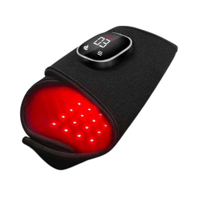 Portable Wireless Red Light Relaxation Belt for Wrist and Ankle Comfort Relief and Muscle Relaxation