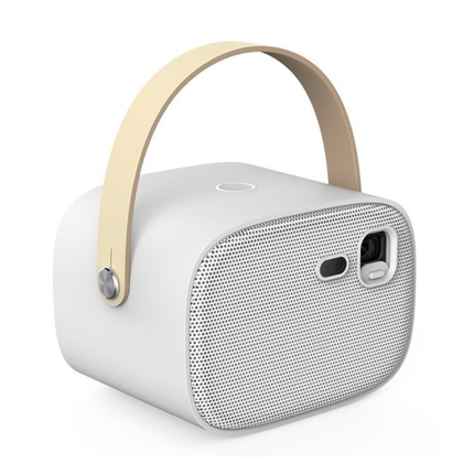Portable 1080P Outdoor Projector with 350 ANSI Lumens & Auto Focus
