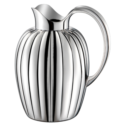Luxury Mirrored Stainless Steel Vase – Decorative 1.6L Flower Vase & Cold Water Pitcher for Home, Weddings, and Events