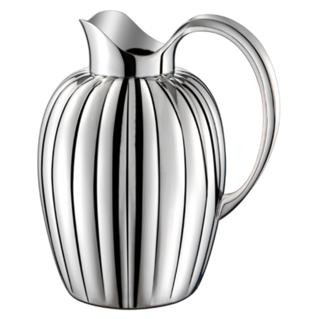 Luxury Mirrored Stainless Steel Vase – Decorative 1.6L Flower Vase & Cold Water Pitcher for Home, Weddings, and Events
