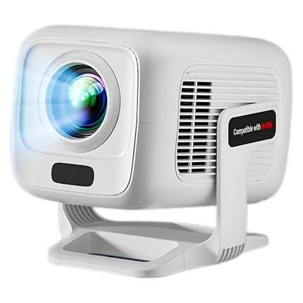 Portable Smart Projector with Android 13, Auto Focus, Full HD Resolution and Short Throw Design