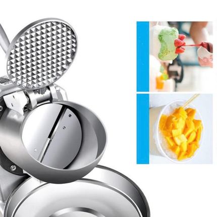 High-Speed Electric Ice Crusher 300W Aluminum Blade Compact Design