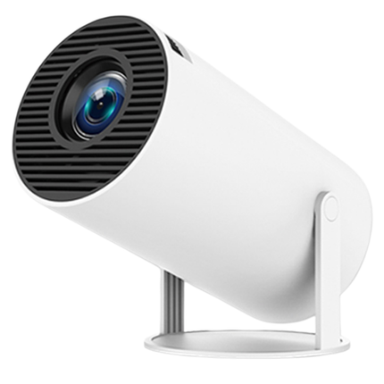 Portable Android 11 Smart Projector 720P Native Resolution with Manual Focus and WiFi