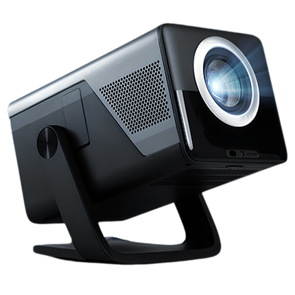 Portable Smart Projector Android 14, 1080p Native Resolution, Auto Keystone & Focus for Home Use