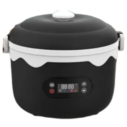 Portable Rechargeable Lunch Box – 1100ml Rice Bowl, 60W Fast Heating, 8000mAh Battery, Dual Power Bank Function